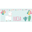 Banner de papel Llama